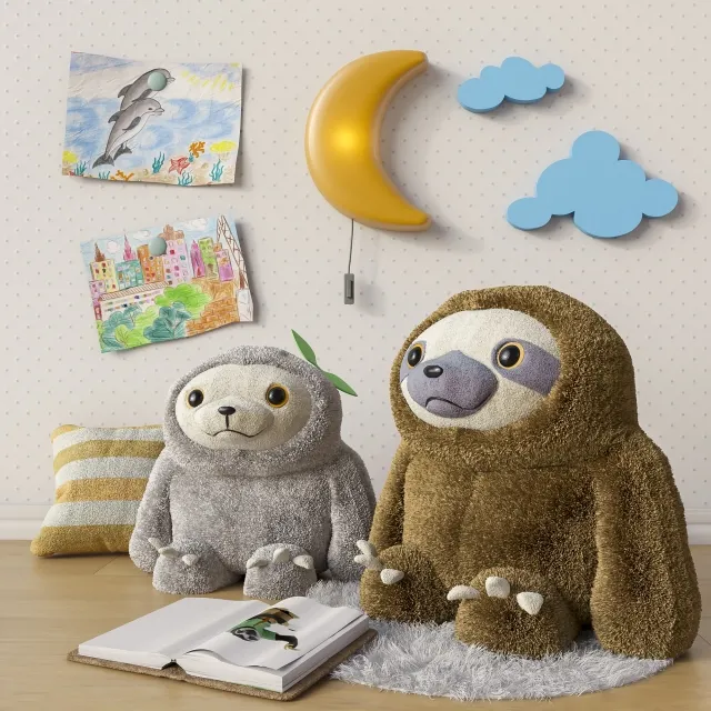 child-room – Toys and accessories 3D Model