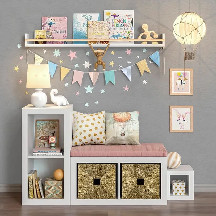 child-room – Toys and furniture set 38 3D Model