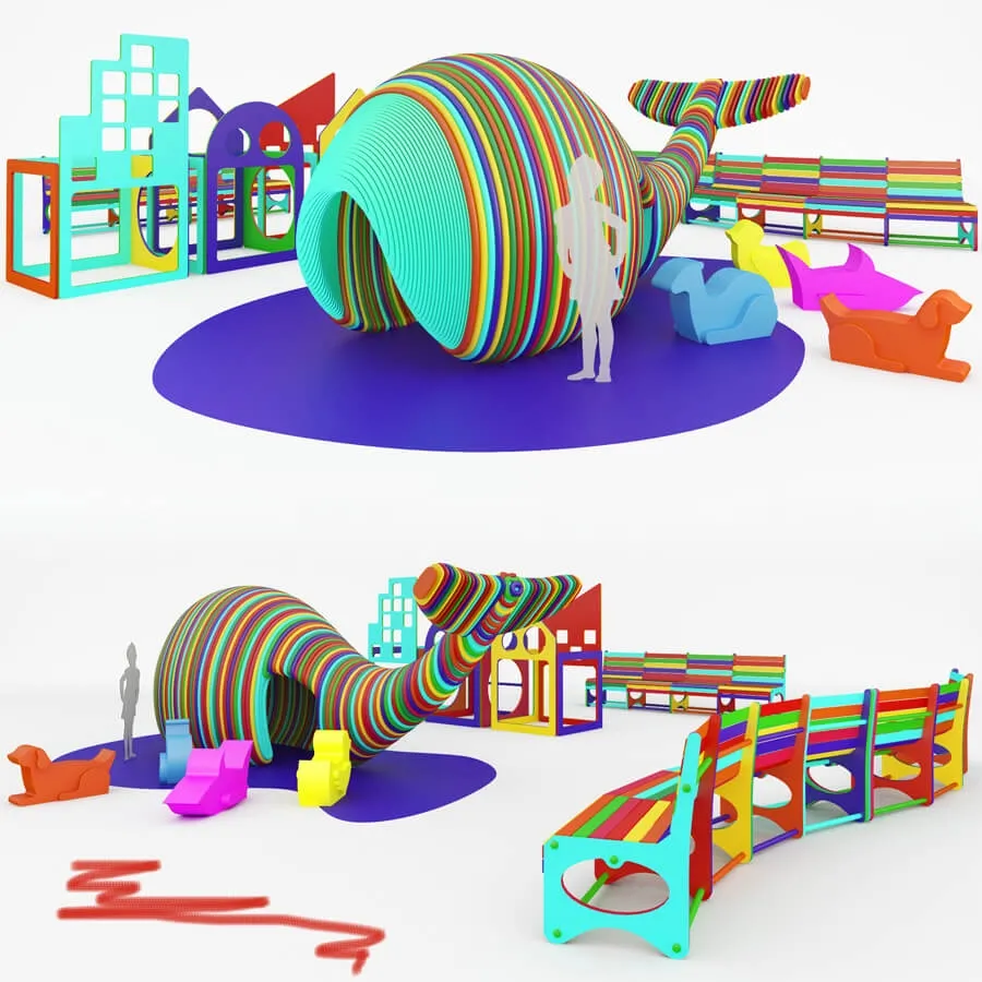 child-room – Wally_the_Whale 3D Model