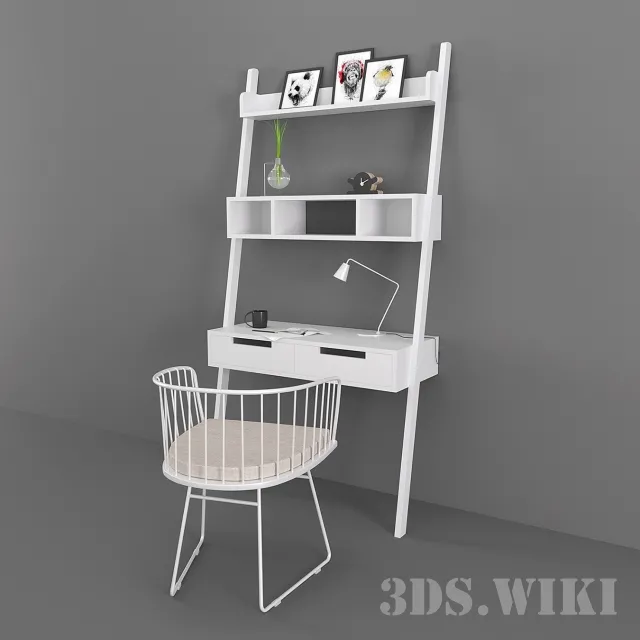 child-room – Working set No. 4 3D Model