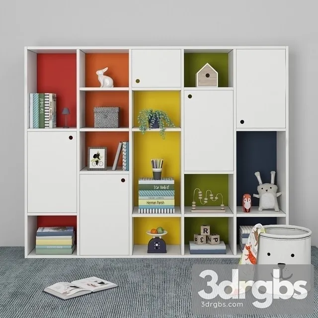 Children Cabinet 3D Model Download