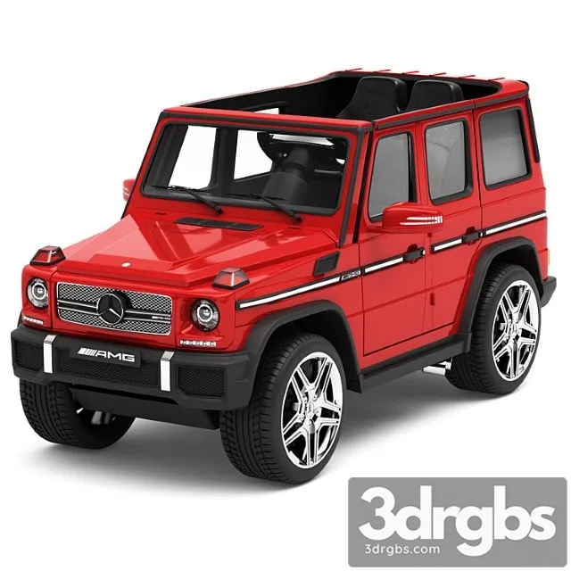 Children Electric Car Mercedes Benz G65 AMG 3D Model Download