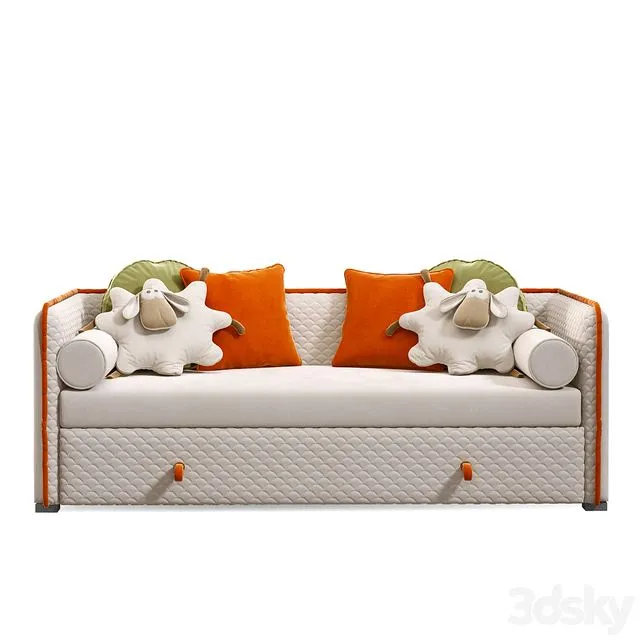 Children Folding Sofa BARASH Iriska 3D Model Children Folding Sofa BARASH Iriska 3D Model
