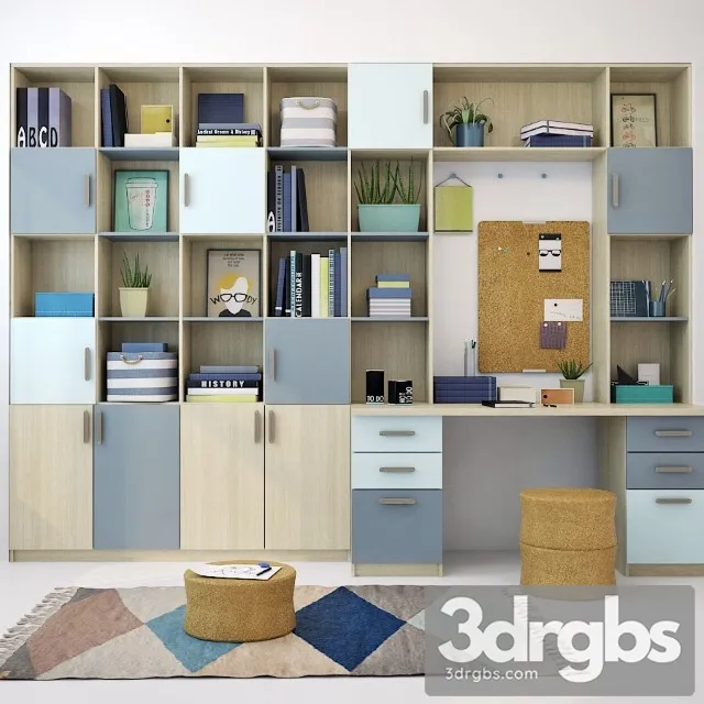 Children Furniture Accessories 3 3D Model Download