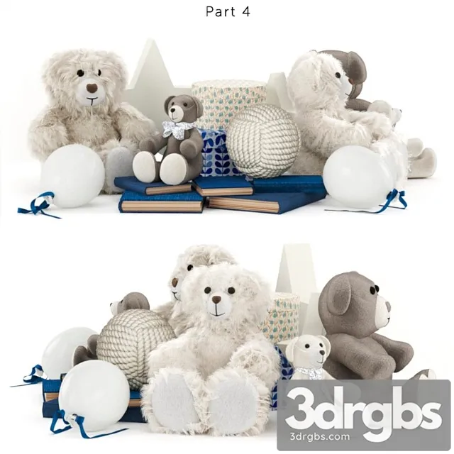 Children Furniture Nicola Bacci Tiramisu Part 4 3D Model Download