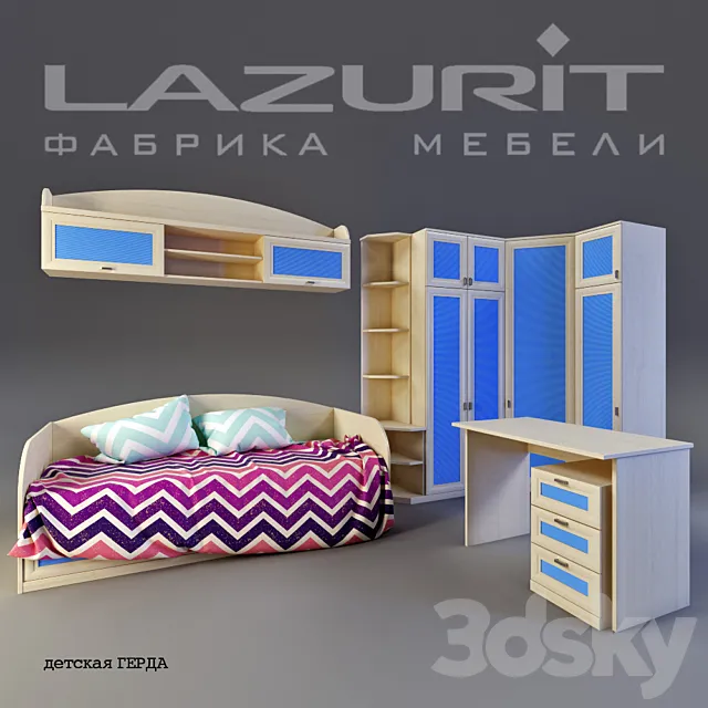 Children “Gerda” 3DModel