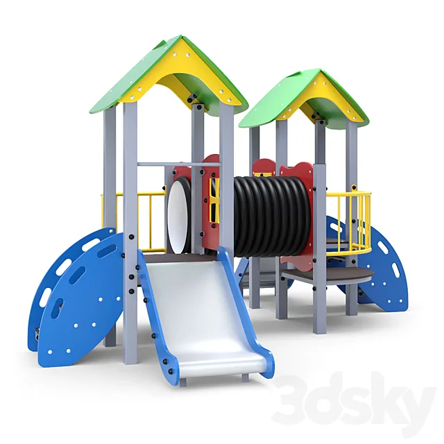 Children playground 3D Model Children playground 3D Model