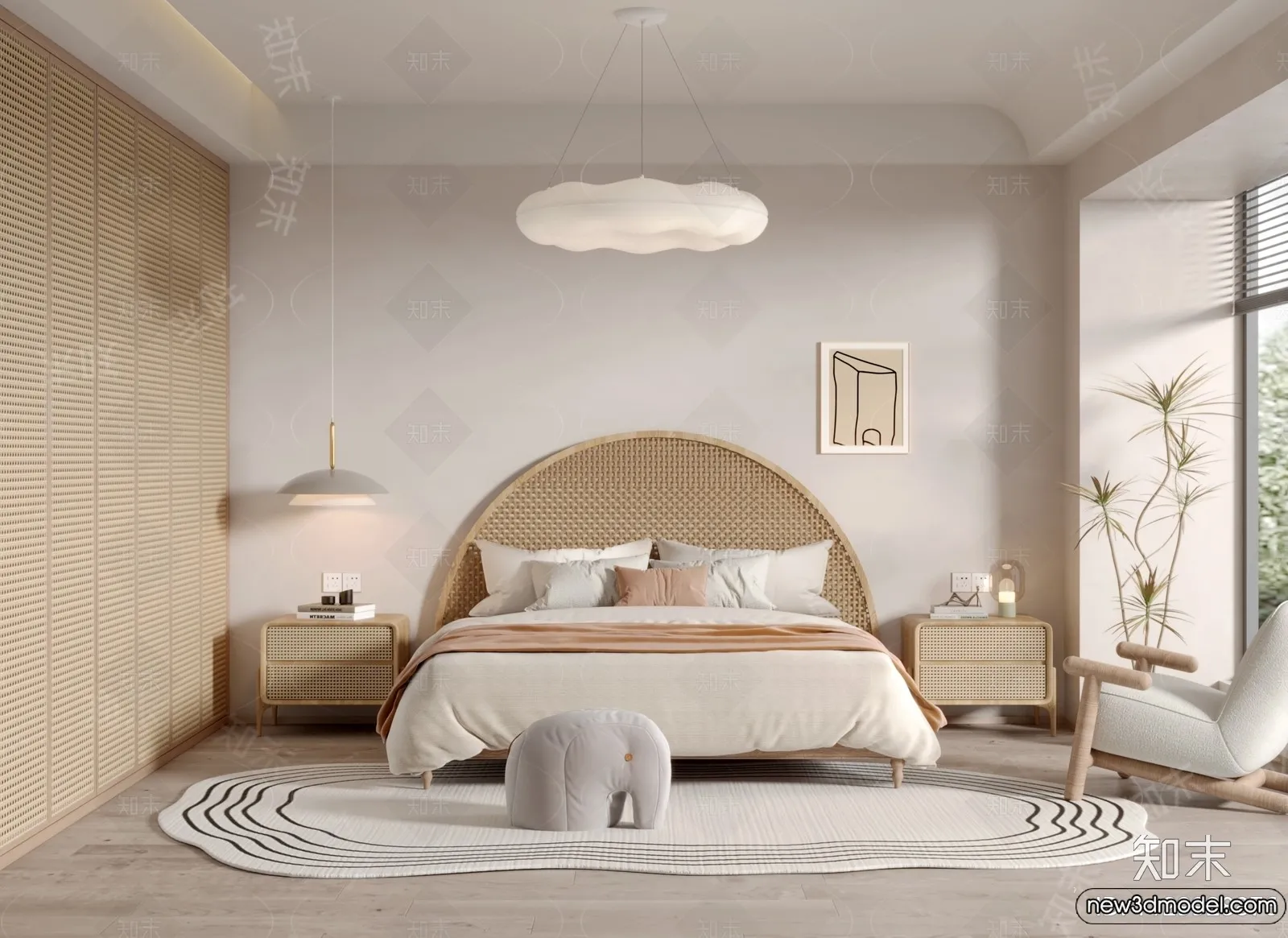 Children Room – 3D Interior Scene – Girl Room – 182 Children Room – 3D Interior Scene – Girl Room – 182