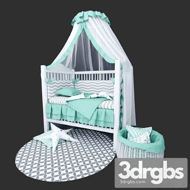 Children S Bed 5 3D Model Download