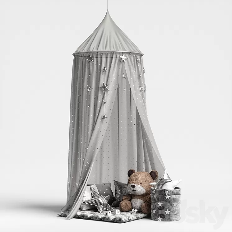 children set 03 3D Model