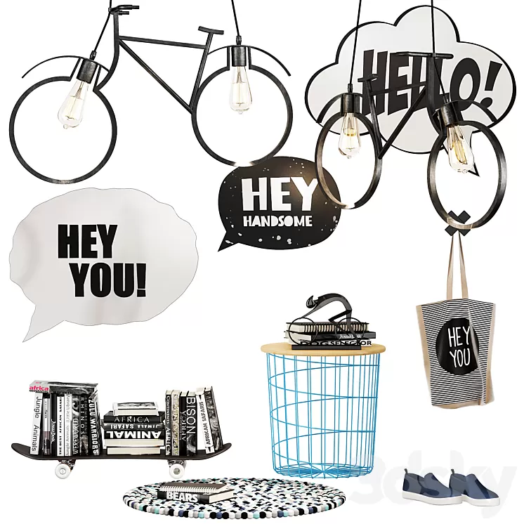 Children set 08 part2 3D Model