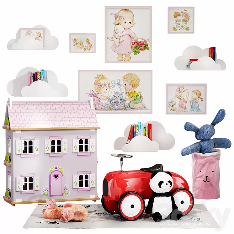 Children set 10 part2 3D Model