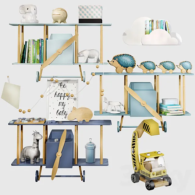 Children set 13 3D Model