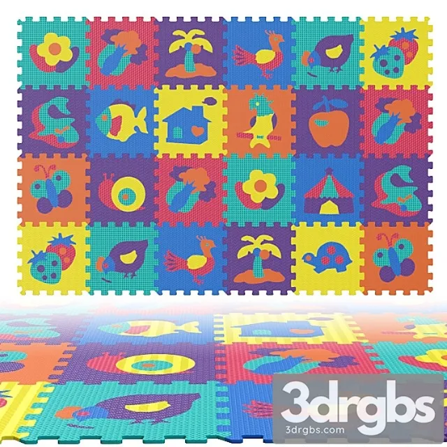 Children Set 15 3D Model Download