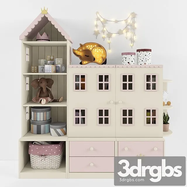 Children Set 22 3D Model Download