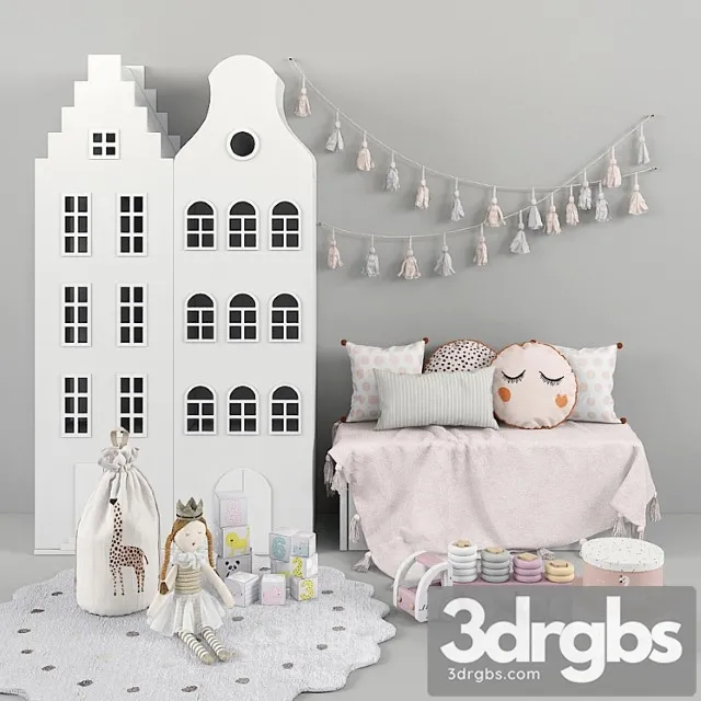 Children Set 25 3D Model Download