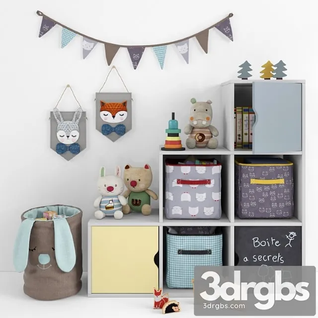 Children Set 26 3D Model Download