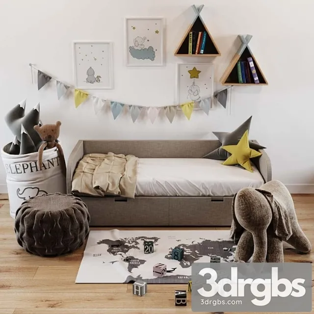 Children Set 27 3D Model Download