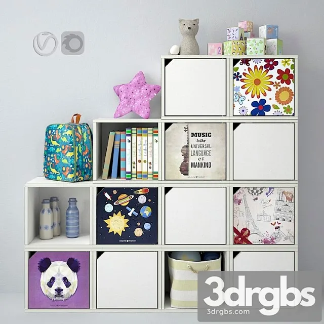 Children Set 28 3D Model Download