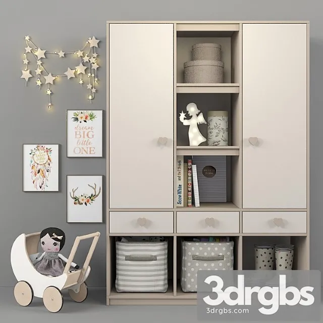 Children Set 30 3D Model Download