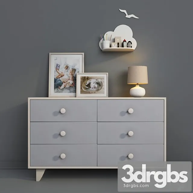 Children Set 4 3D Model Download