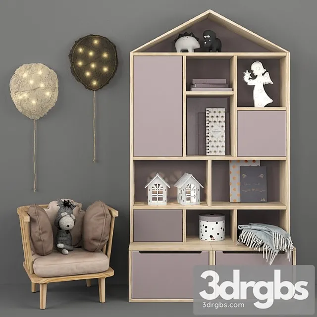 Children Set 44 3D Model Download