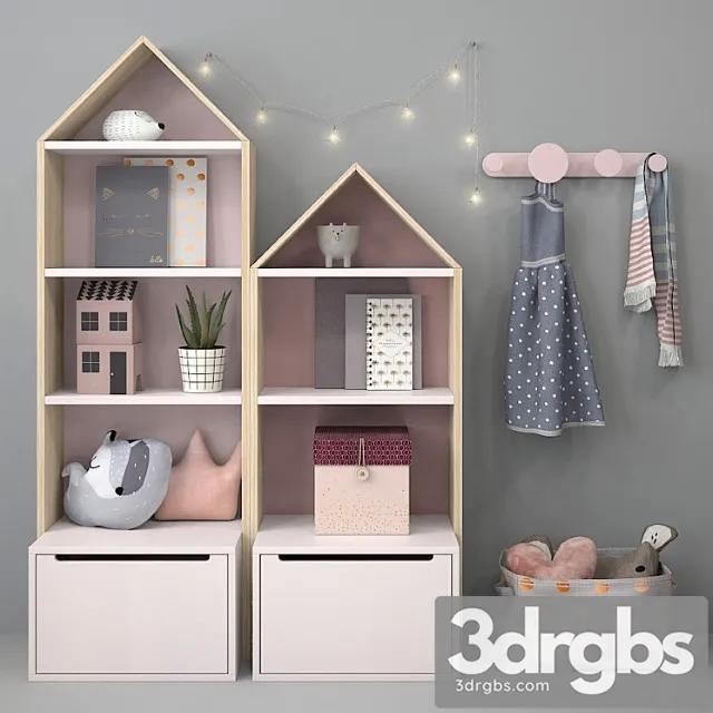 Children Set 48 3D Model Download