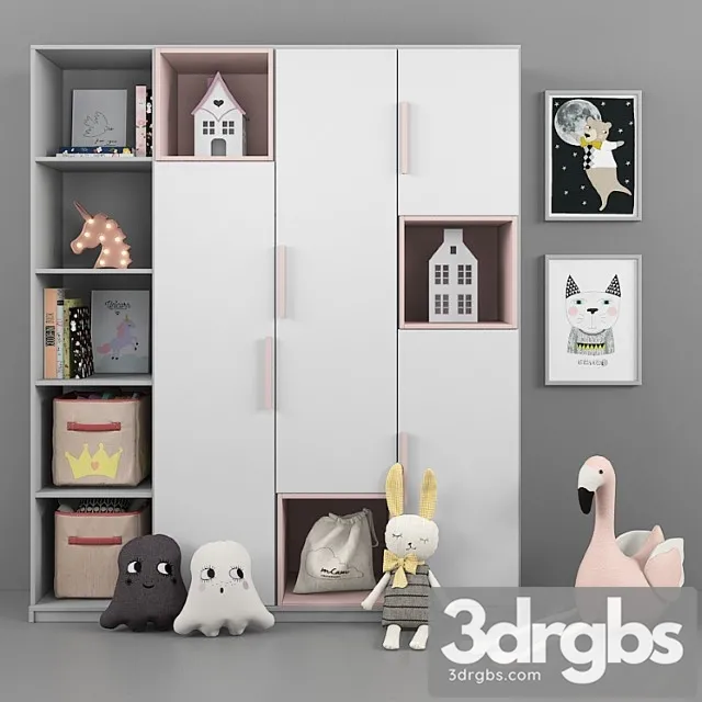 Children Set 6 3D Model Download