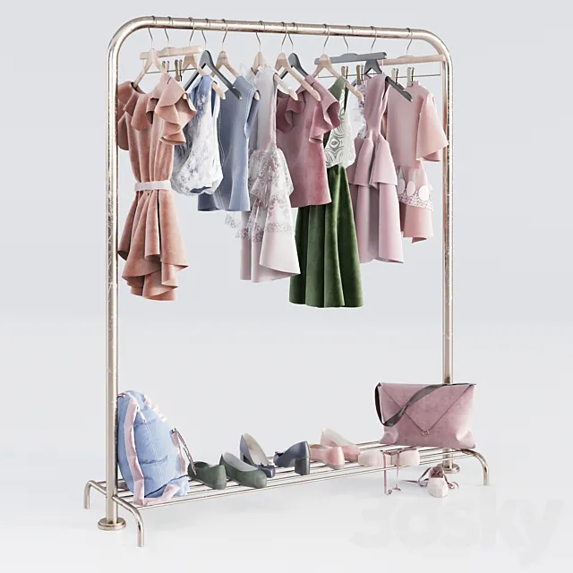 Children_clothes_set1 3DModel