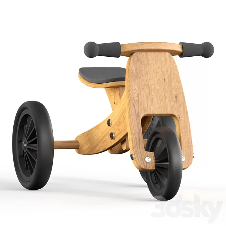 Childrens Balance Bike 3D Model Free Download