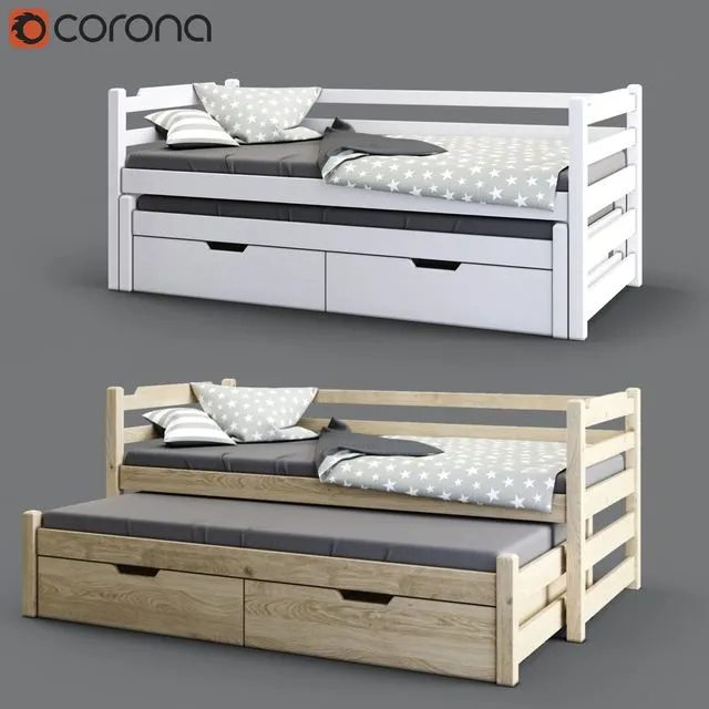 Children’s bed 3D Model