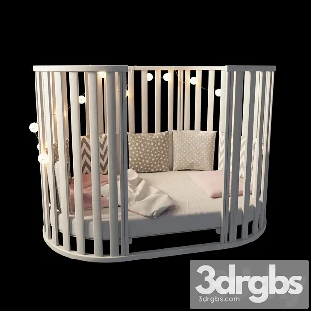 Childrens Bed 3D Model Download