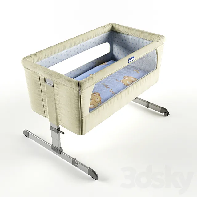 Children’s bed CHICCO NEXT 2 ME 3D Model Children’s bed CHICCO NEXT 2 ME 3D Model
