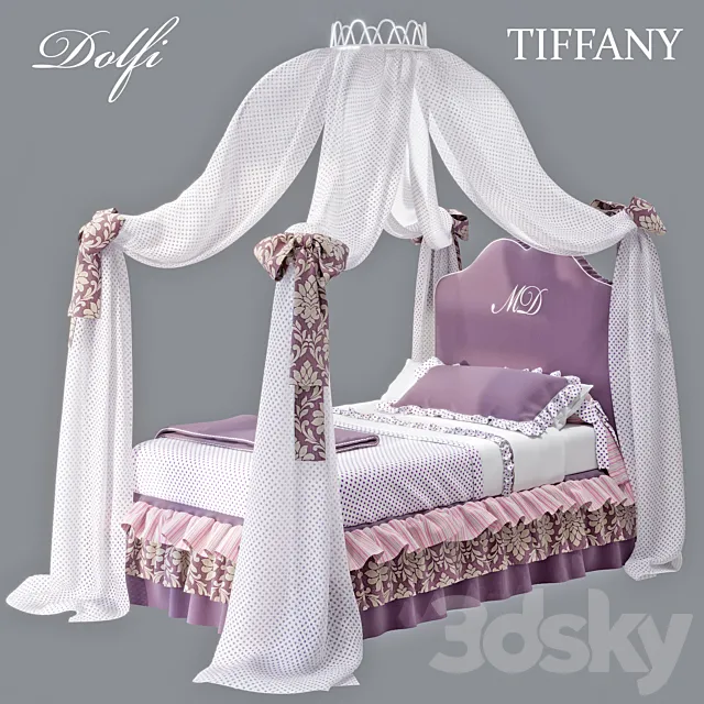 Children’s bed Dolfi TIFFANY 3D Model Children’s bed Dolfi TIFFANY 3D Model