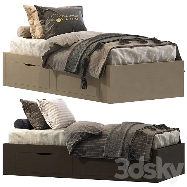 Children’s bed from IKEA 3D Model Children’s bed from IKEA 3D Model