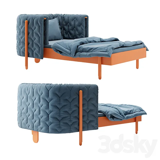 Children’s bed – SleepOn 3D Model Children’s bed – SleepOn 3D Model