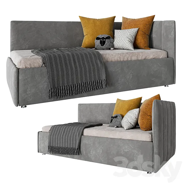 Childrens Bed Twils Maya Barrè 3D Model Childrens Bed Twils Maya Barrè 3D Model