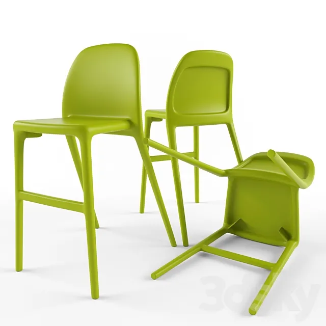 Children’s chair IKEA URBAN 3DModel