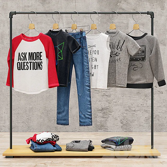 Children’s clothing 2 3D Model