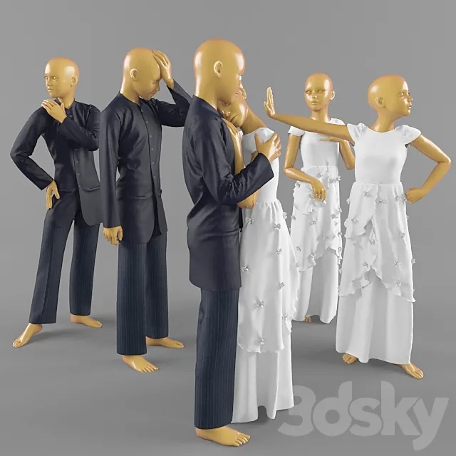 Children’s clothing 3D Model