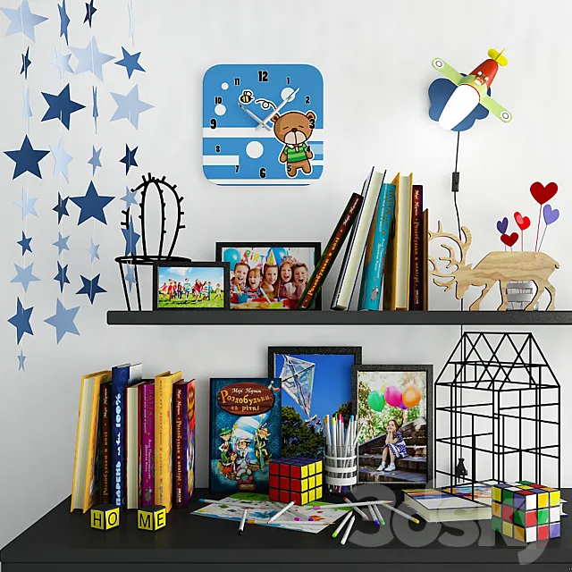 children’s decor 3DModel