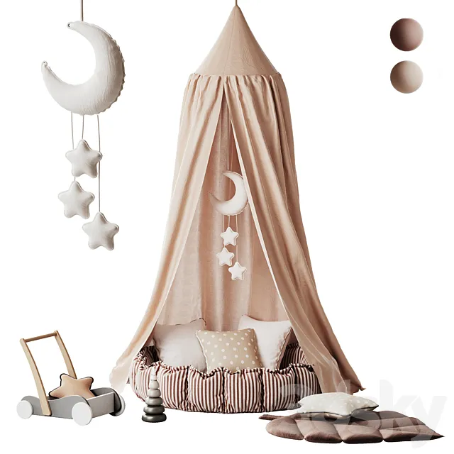 Children’s decor_canopy 3D Model