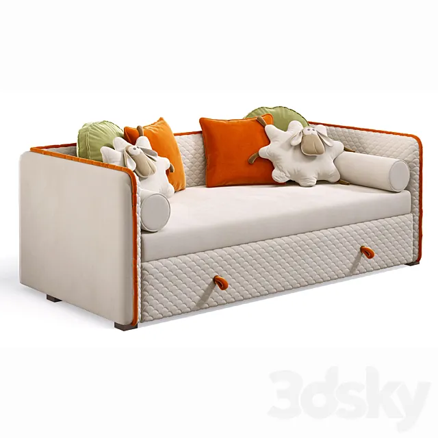 Children’s folding sofa BARASH_ Iriska 3D Model Children’s folding sofa BARASH_ Iriska 3D Model