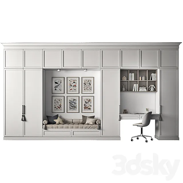 Children’s furniture 84 part 6 3DModel Children’s furniture 84 part 6 3DModel