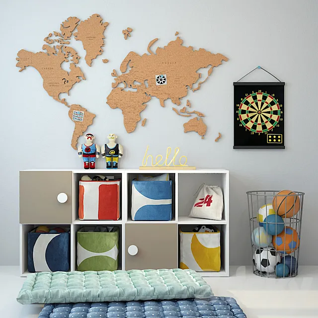 Children’s furniture and accessories 15 3DModel