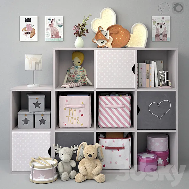 Children’s furniture and accessories 19 3DModel