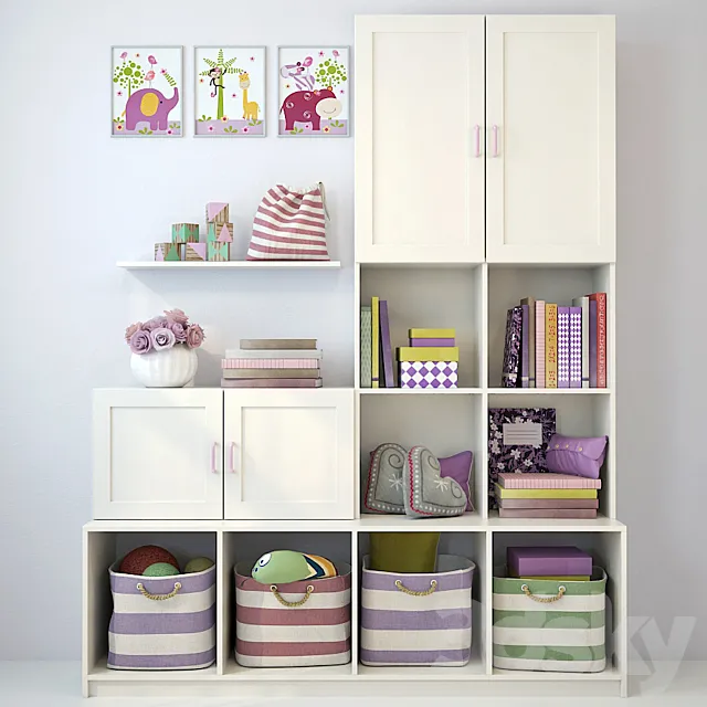 Children’s furniture and accessories 2 3DModel