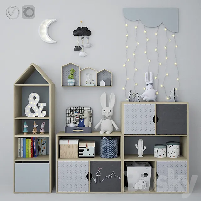 Children’s furniture and accessories 22 3DModel
