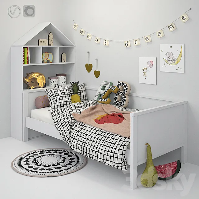 Children’s furniture and accessories 23 3DModel Children’s furniture and accessories 23 3DModel