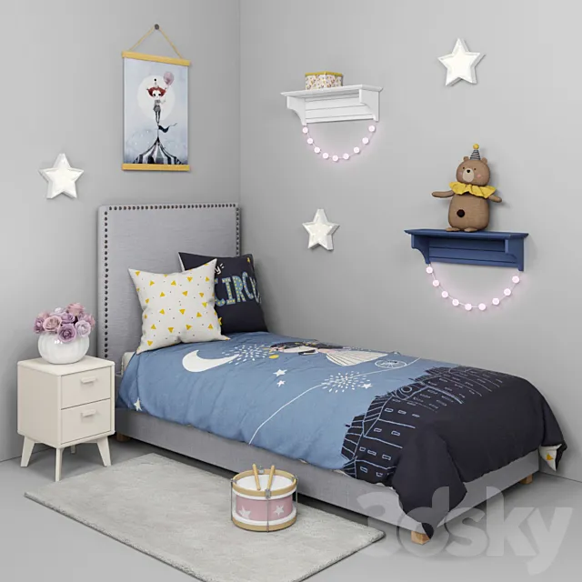 Children’s furniture and accessories 34 3DModel Children’s furniture and accessories 34 3DModel